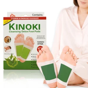 لاصقات Kinoki الليلية لراحة القدمين واسترخاء الجسم أثناء النوم
